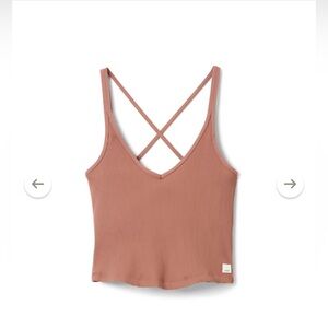 NWT Vuori Women’s Rip Crop Tank Size Small
